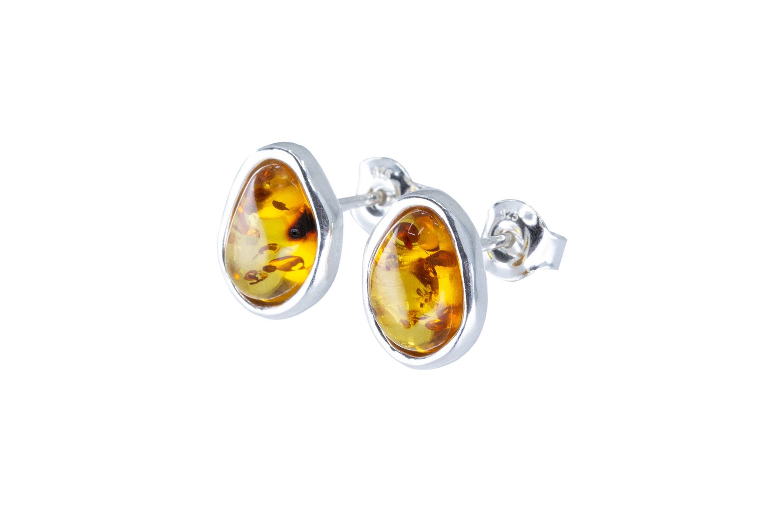 Amber ELEMENTS Stud Earrings - Selectique