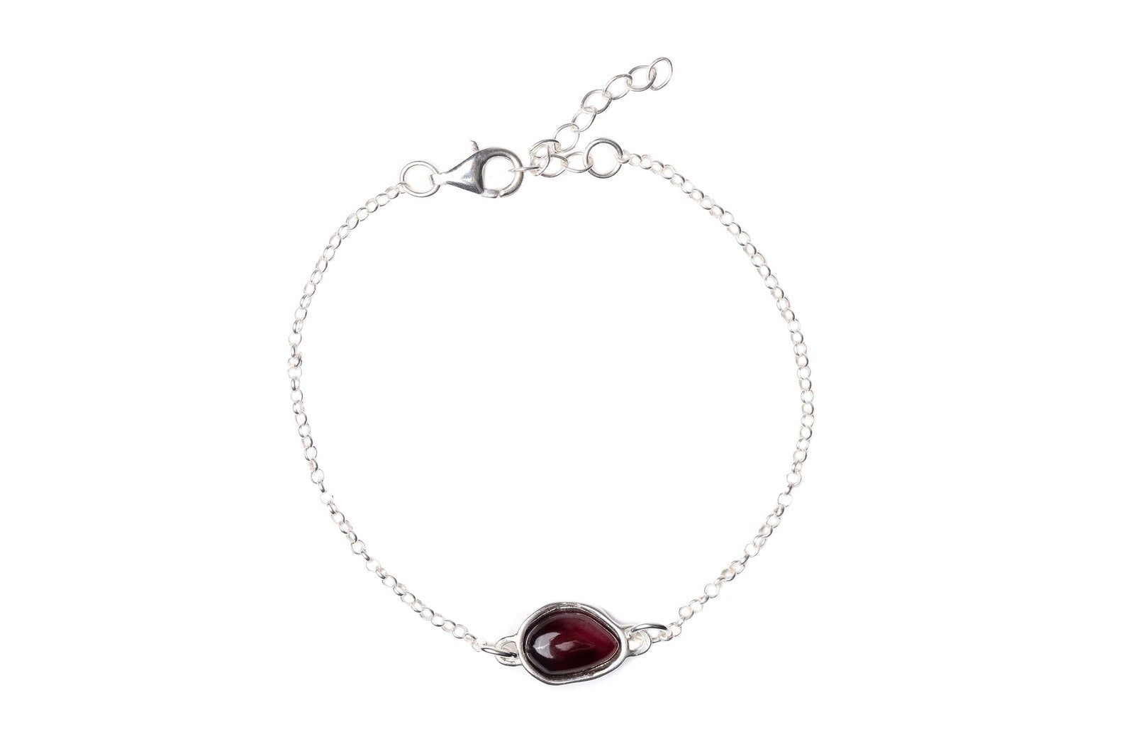 Cherry Amber ELEMENT Link Chain Bracelet - Selectique