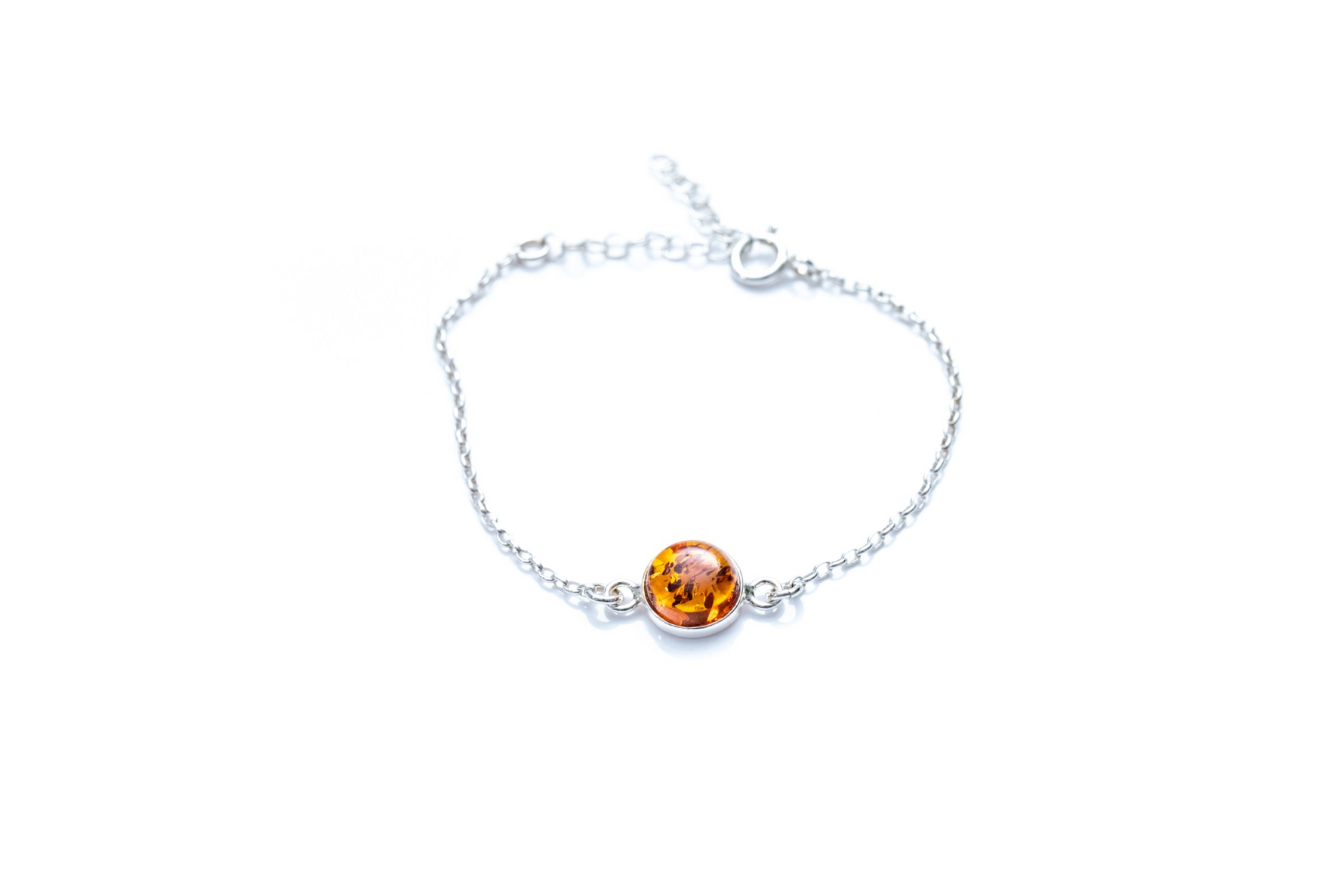 ESSENTIALS Link Chain Amber Bracelet - Selectique