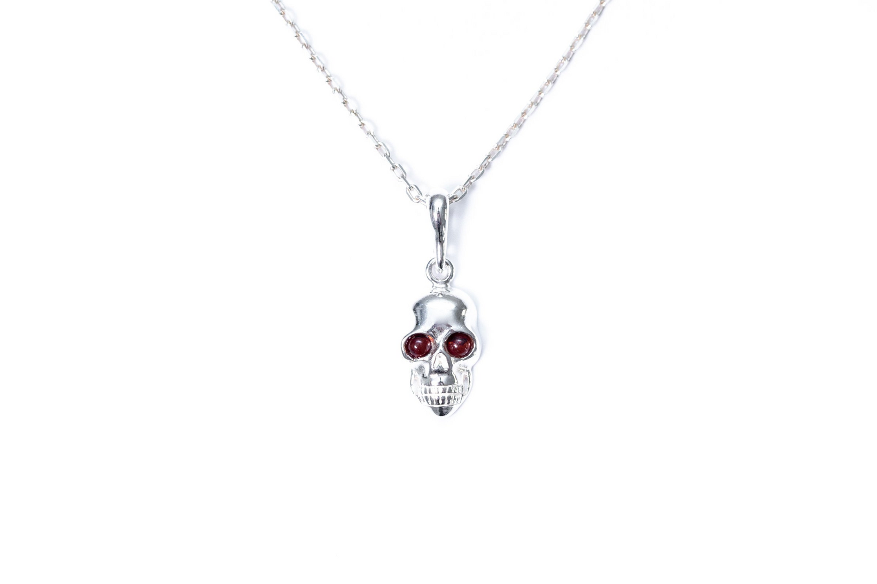 Silver Skull Necklace - Selectique