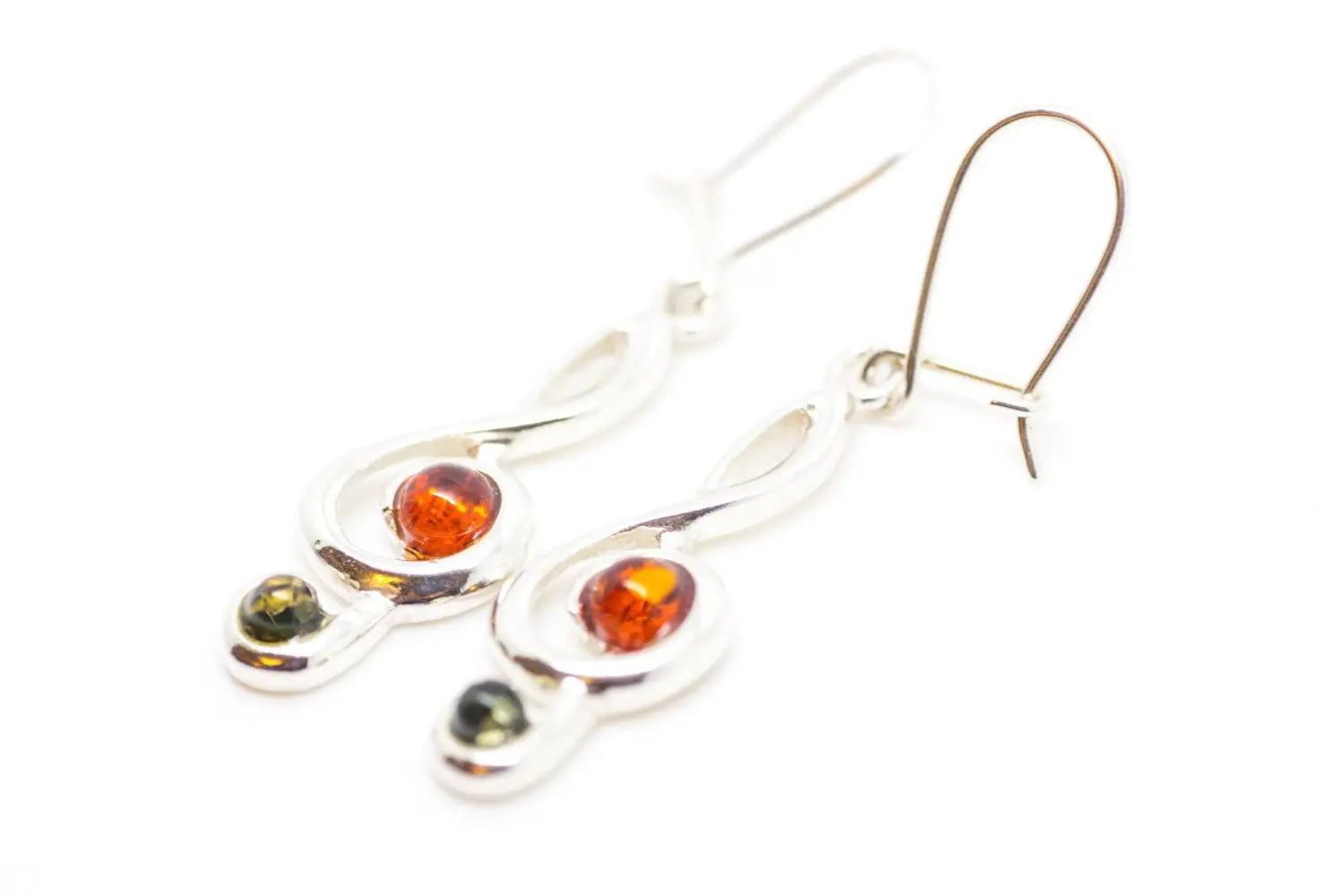 Treble Clef Gemstone Earrings - Selectique