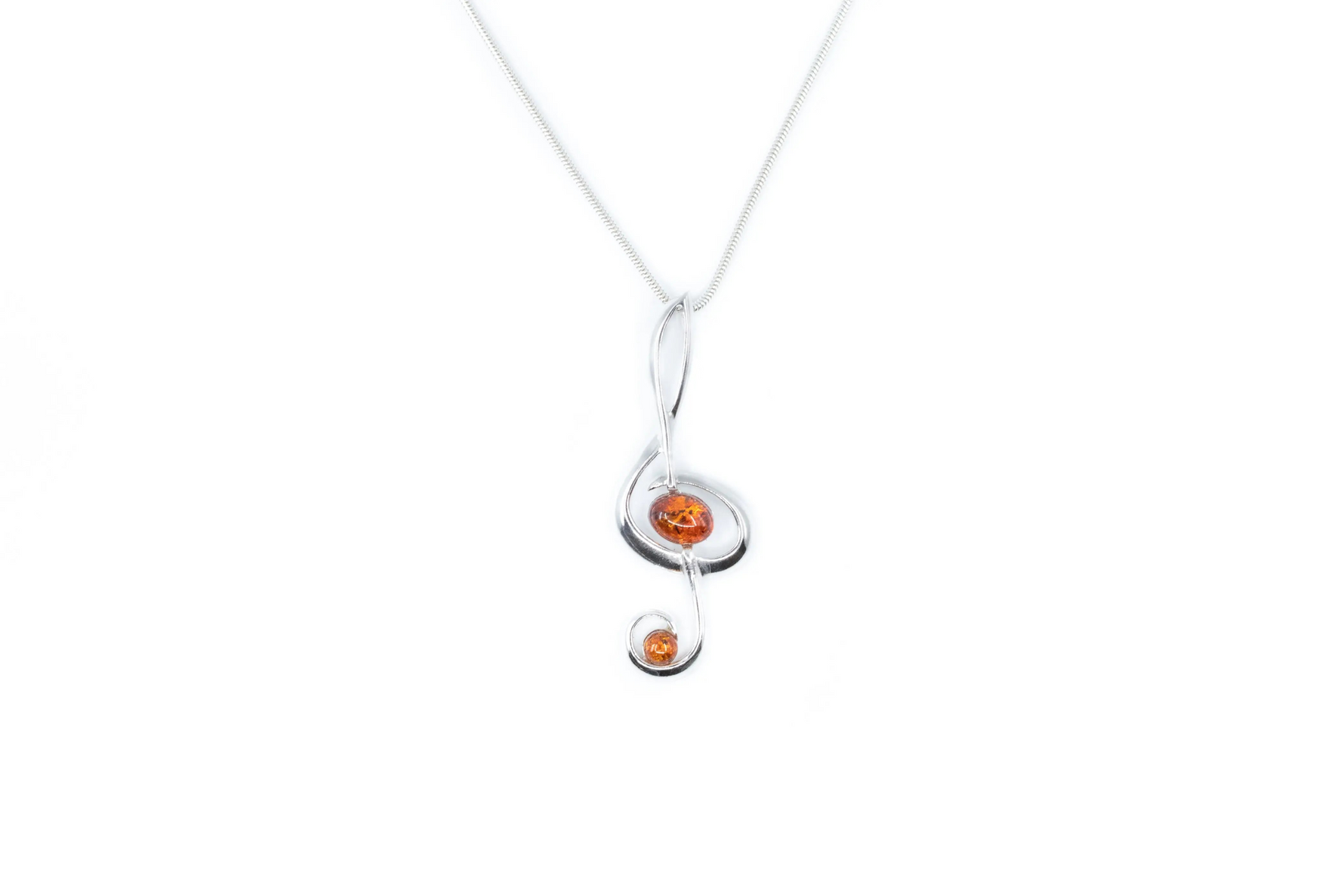 Large Treble Clef Pendant - Selectique