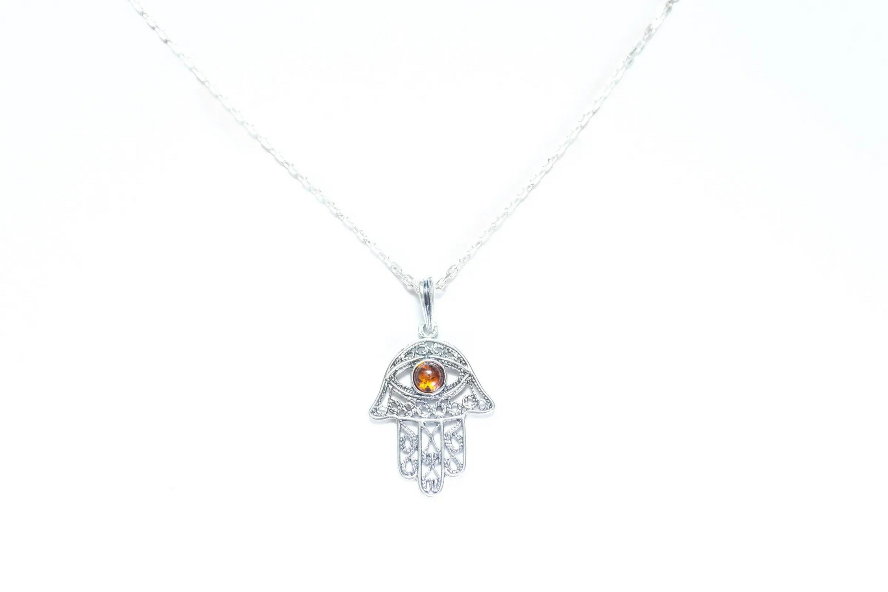 Ajoure Hamsa Pendant - Selectique
