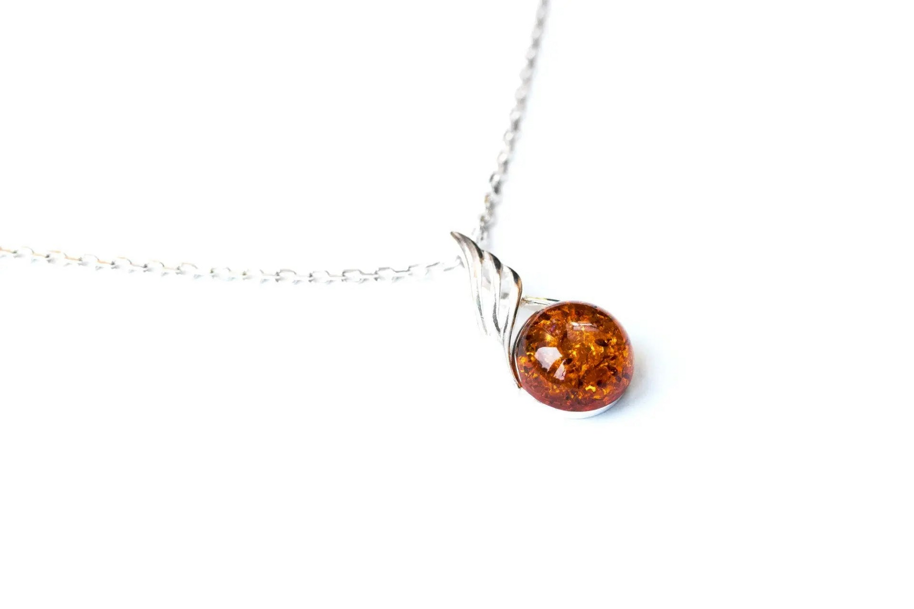 Amber Orb Pendant - Selectique