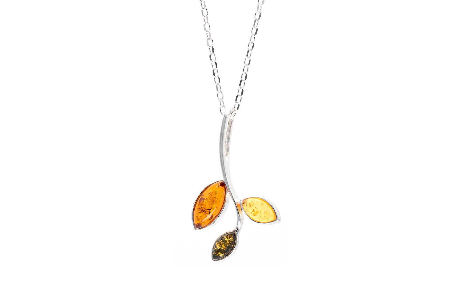 Little Multicolour Amber Pendant - Selectique