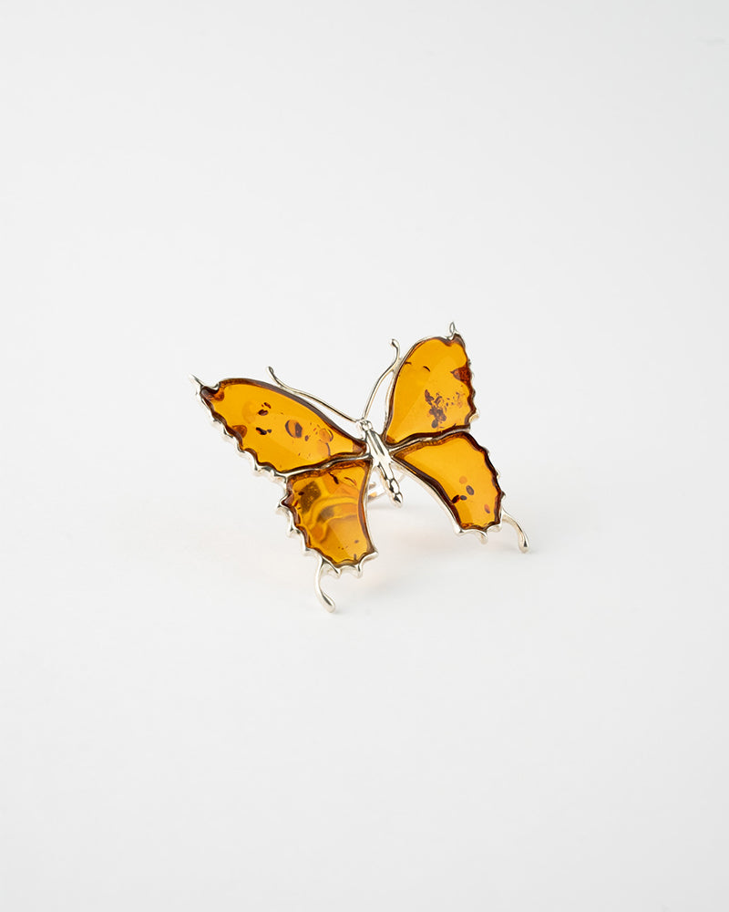 Statement Butterfly Adjustable Ring - Selectique