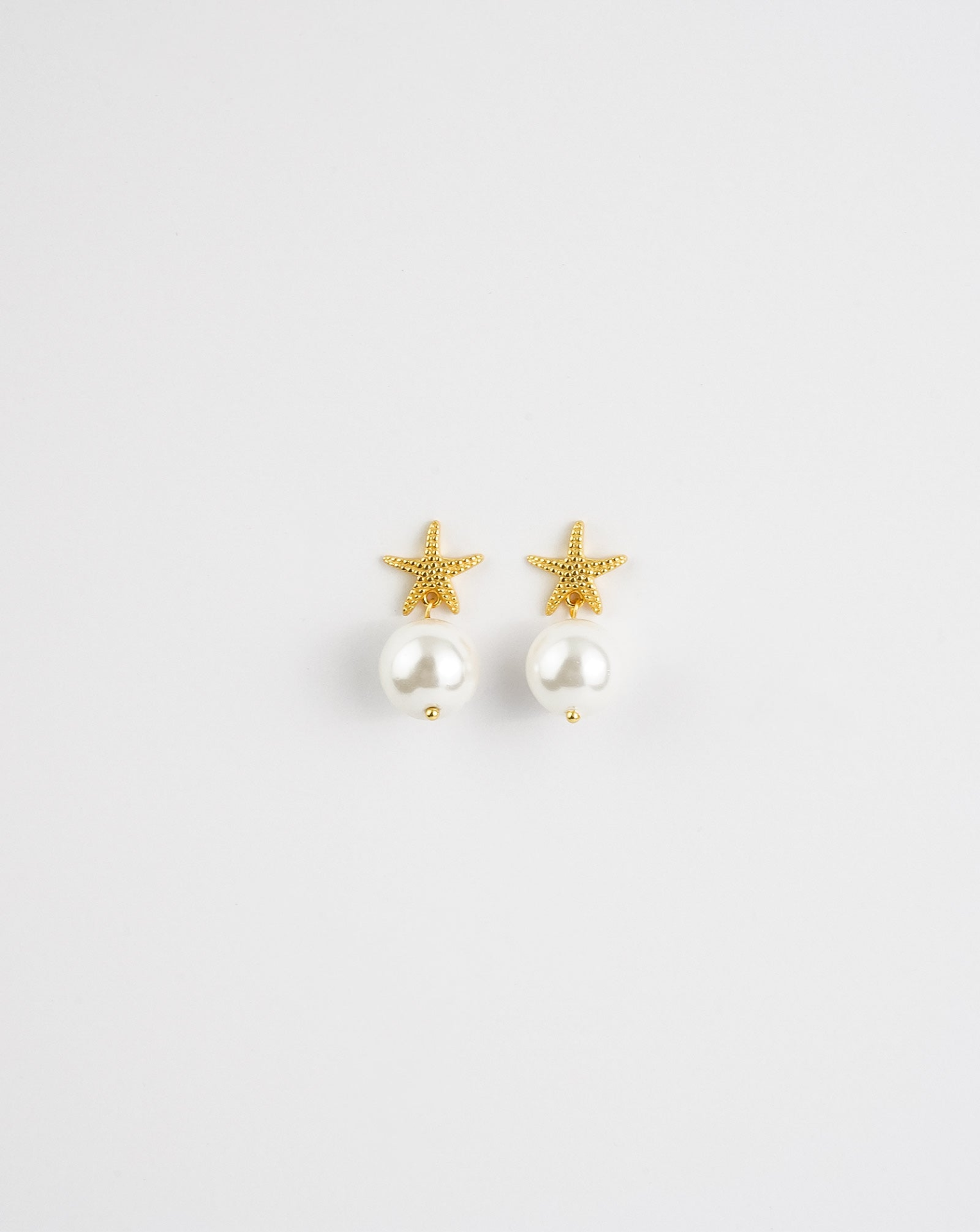 Star Fish Pearl Earrings - Selectique