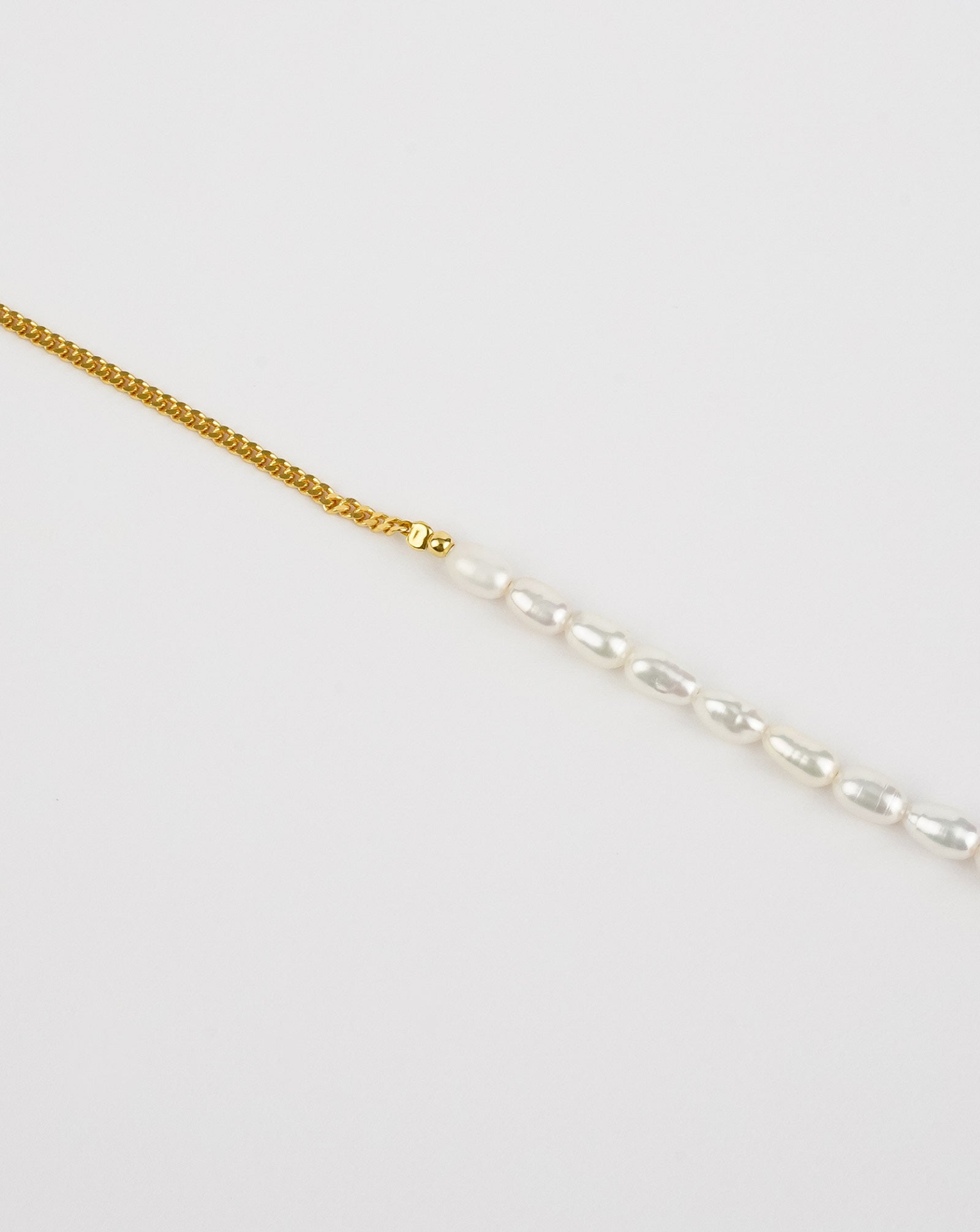 Half Chain Pearl Bracelet - Selectique