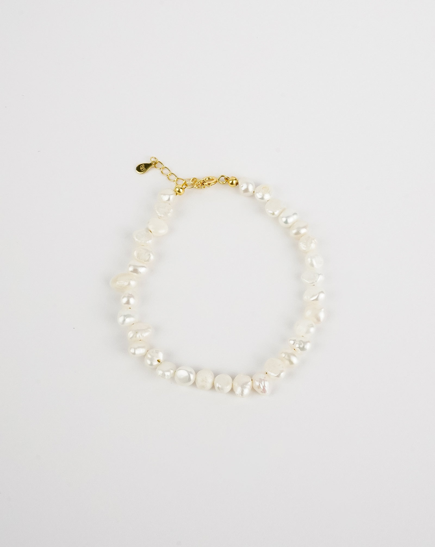 Classic Misshaped Pearl Bracelet - Selectique