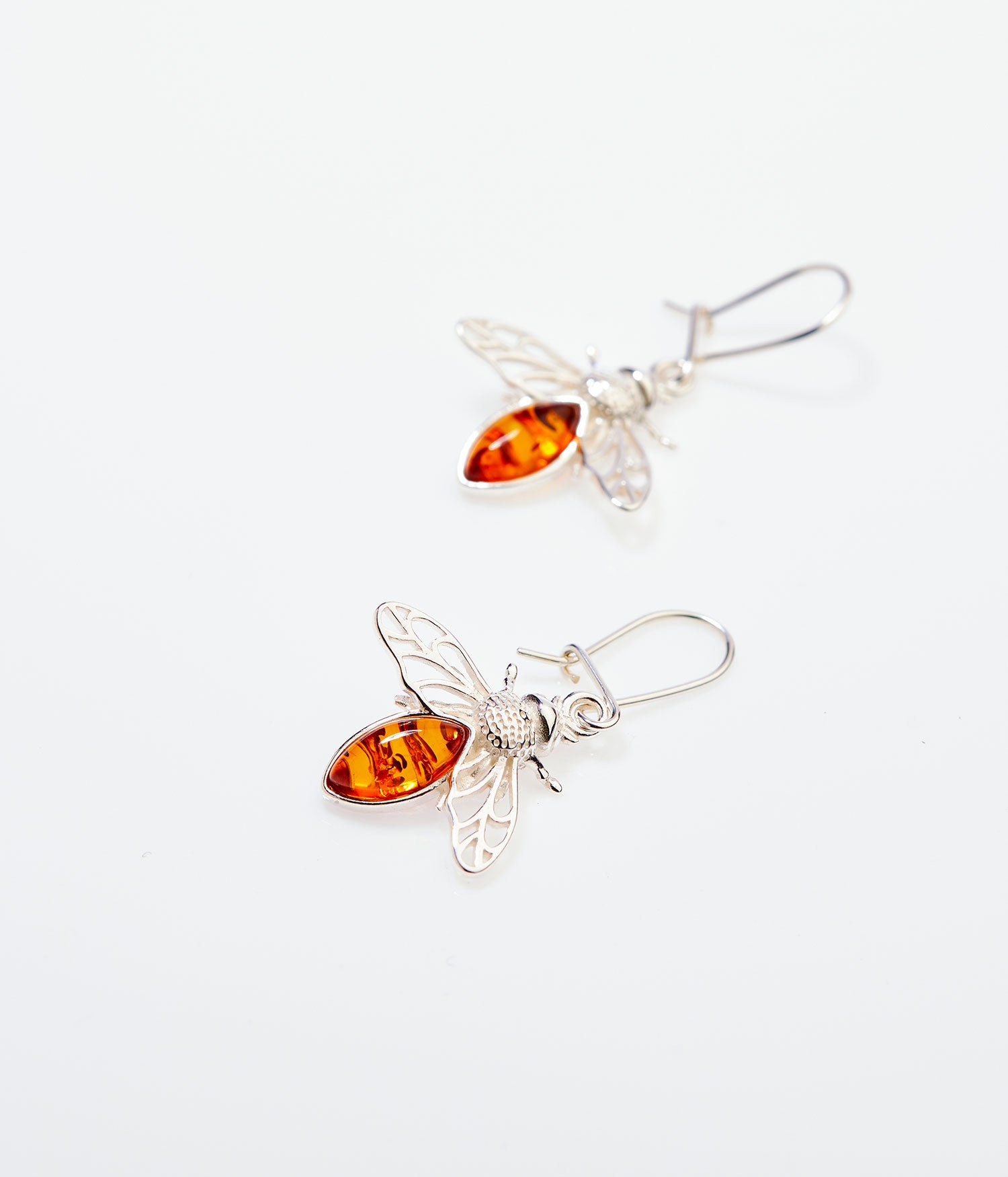 Amber Bee Earrings - Selectique
