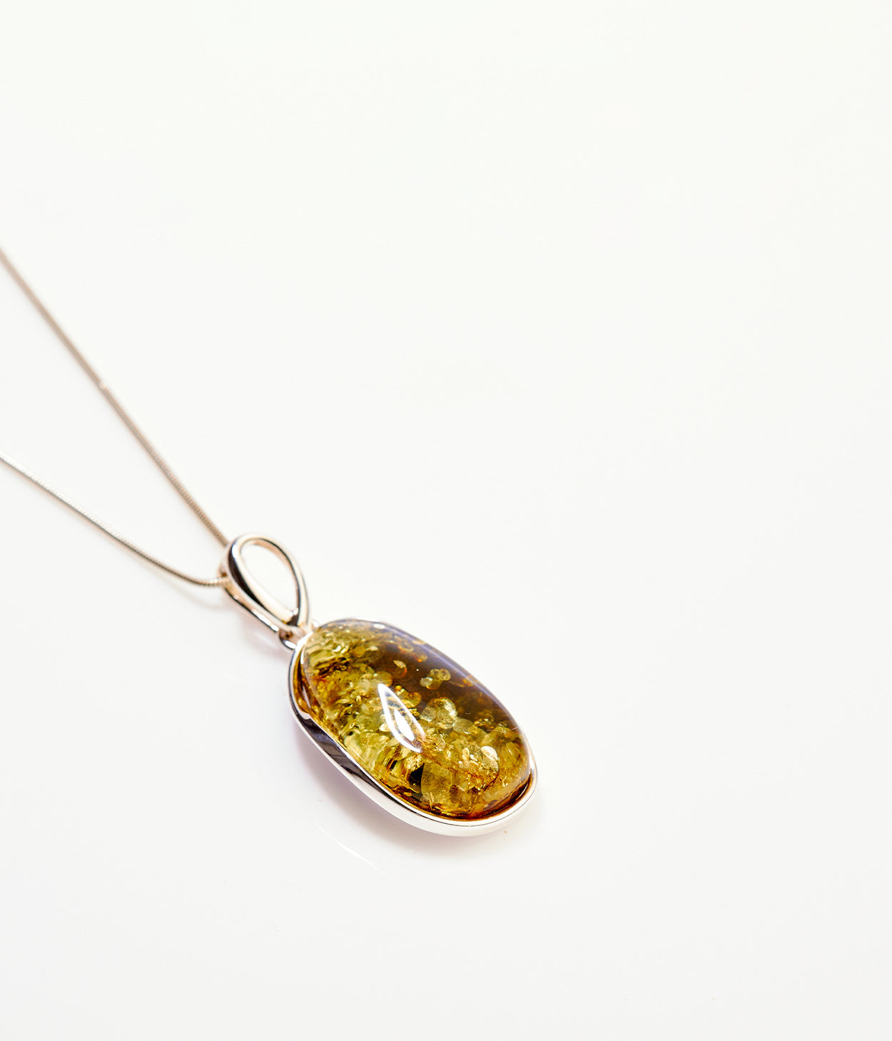 Green Tidal Pendant Necklace - Selectique
