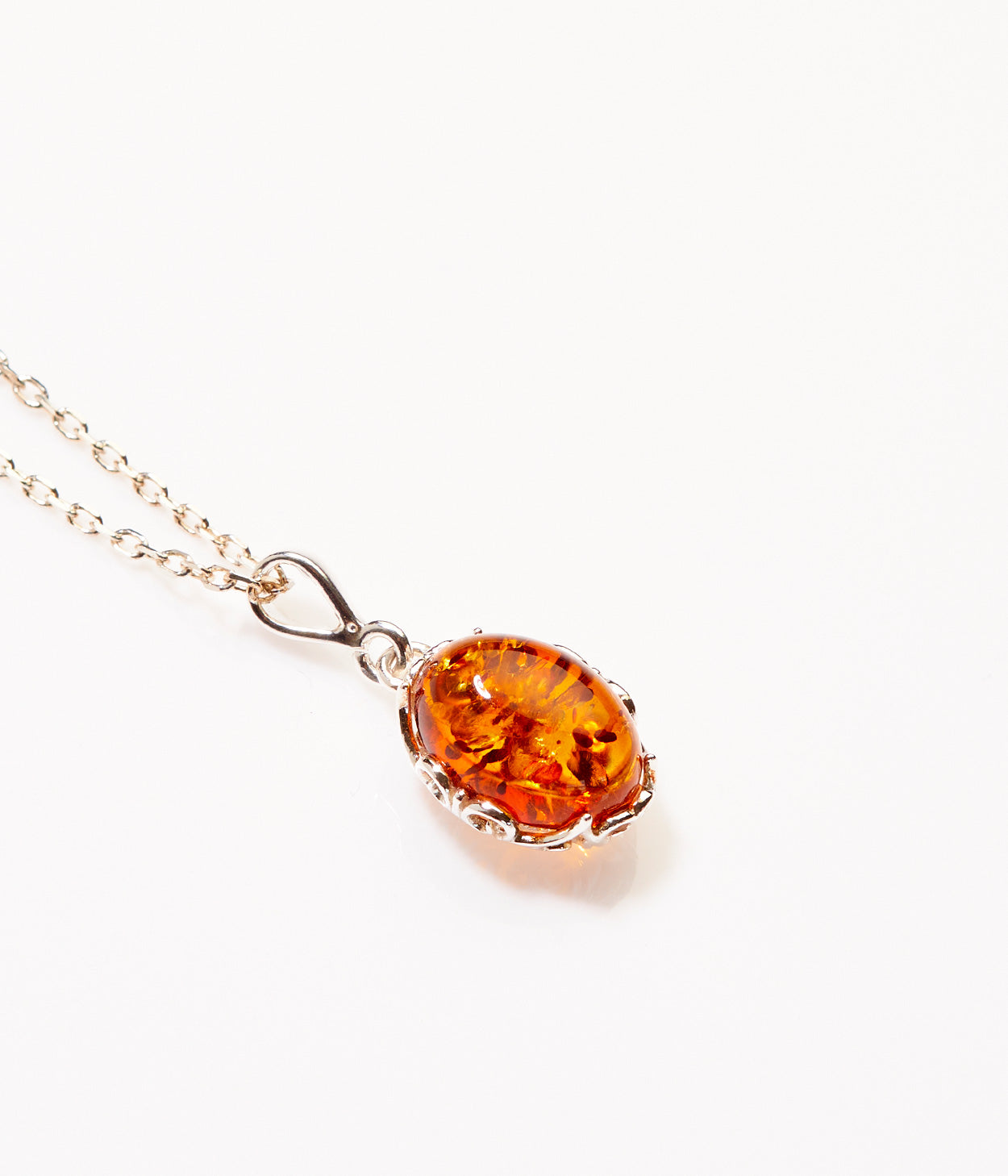 Demi Amber Drop Pendant - Selectique