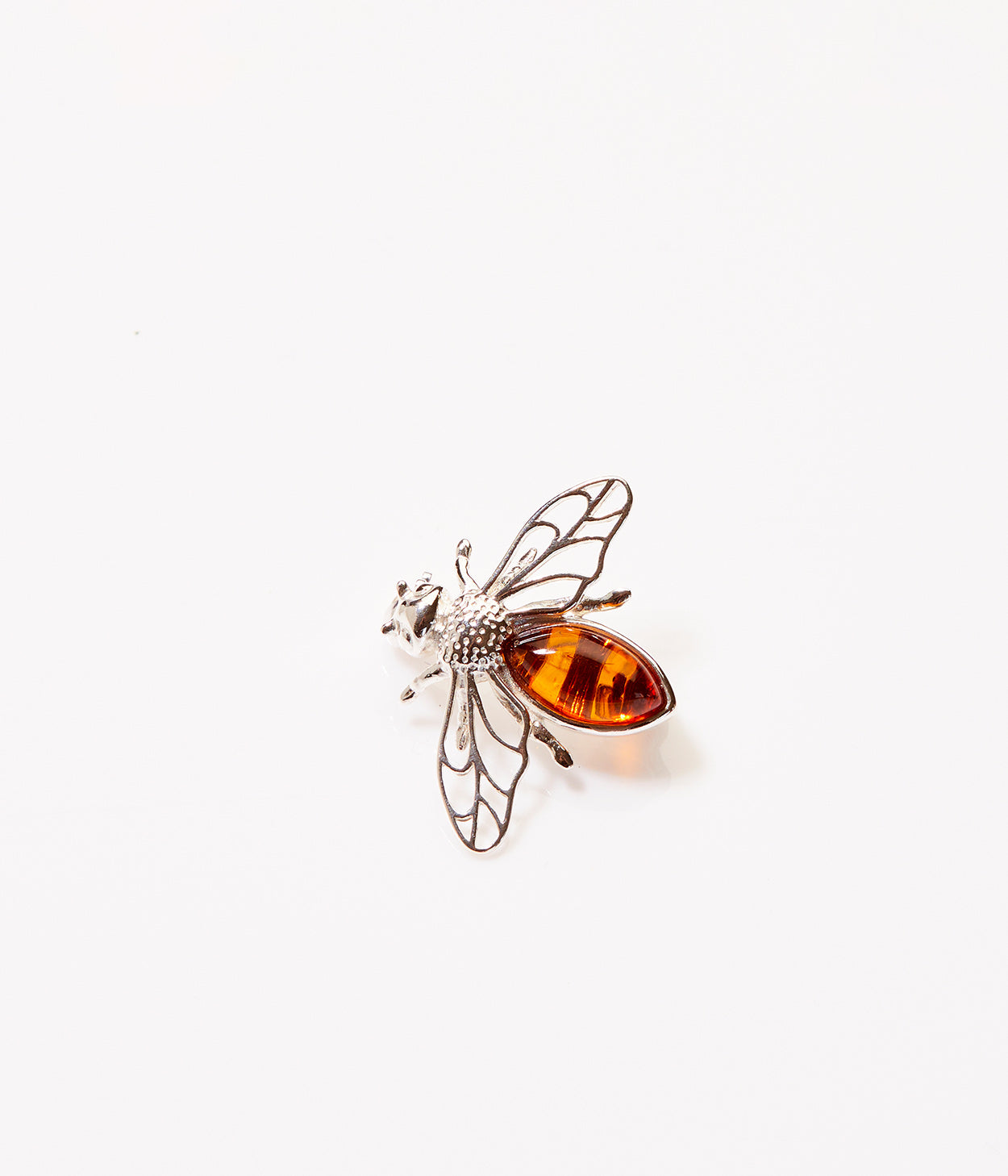 Amber Bee Brooch - Selectique