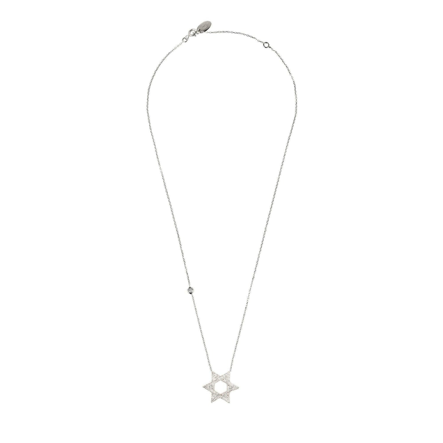 Star Of David Necklace.