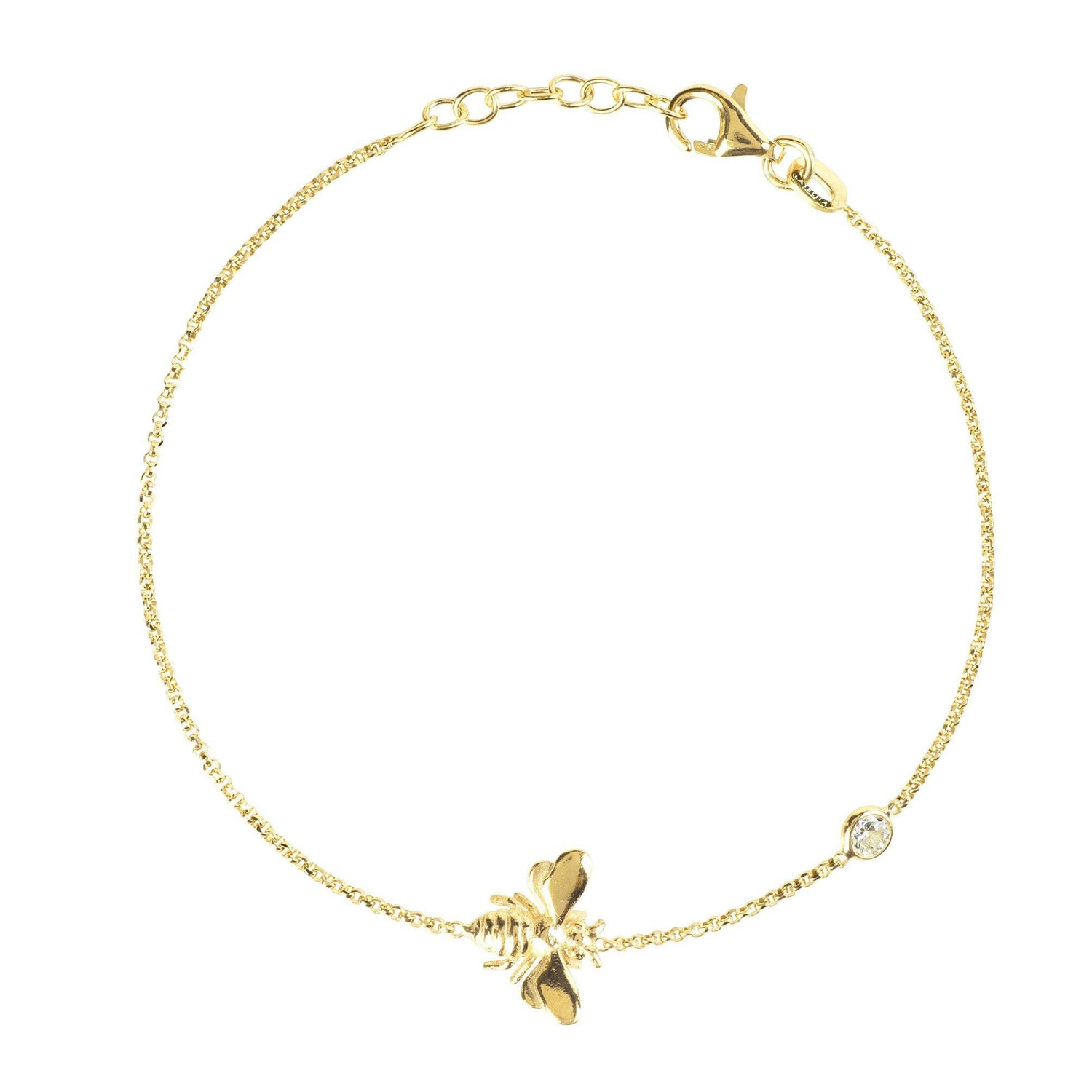 Queen Bee Bracelet Gold.