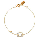 Zodiac Horoscope Star Sign Bracelet Cancer.