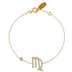 Zodiac Horoscope Star Sign Bracelet Virgo.