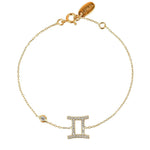 Zodiac Horoscope Star Sign Bracelet Gemini.