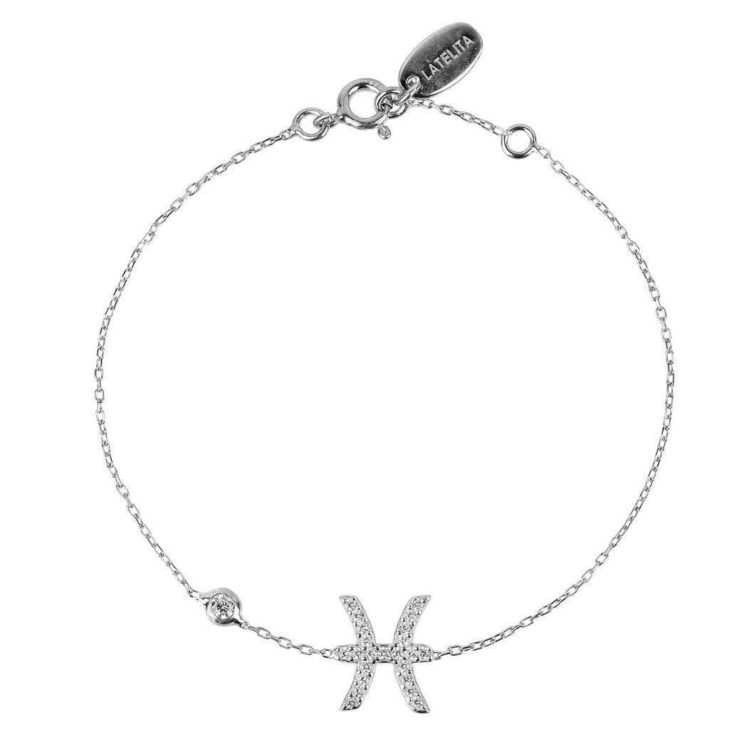 Zodiac Horoscope Star Sign Bracelet Pisces.