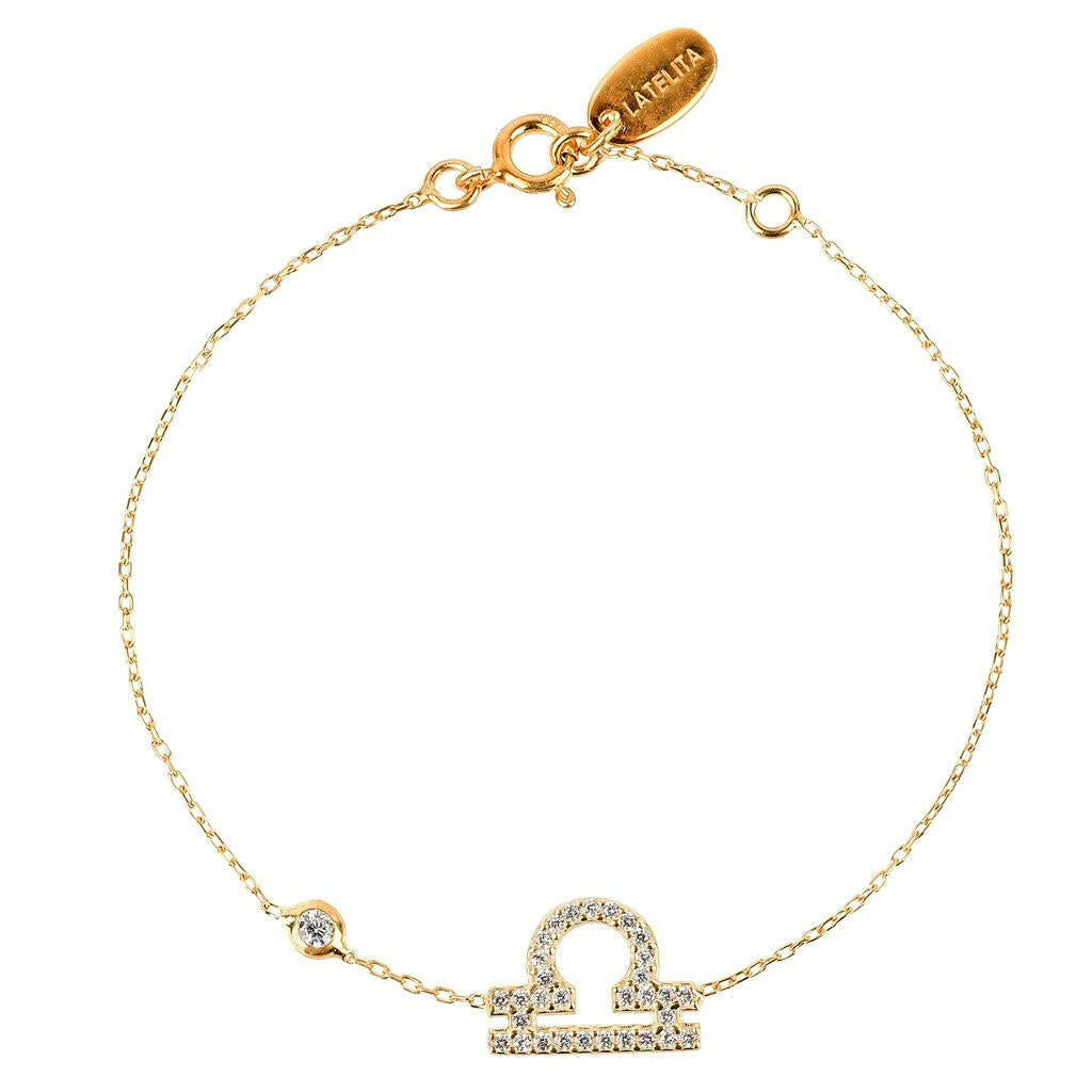 Zodiac Horoscope Star Sign Bracelet Libra.