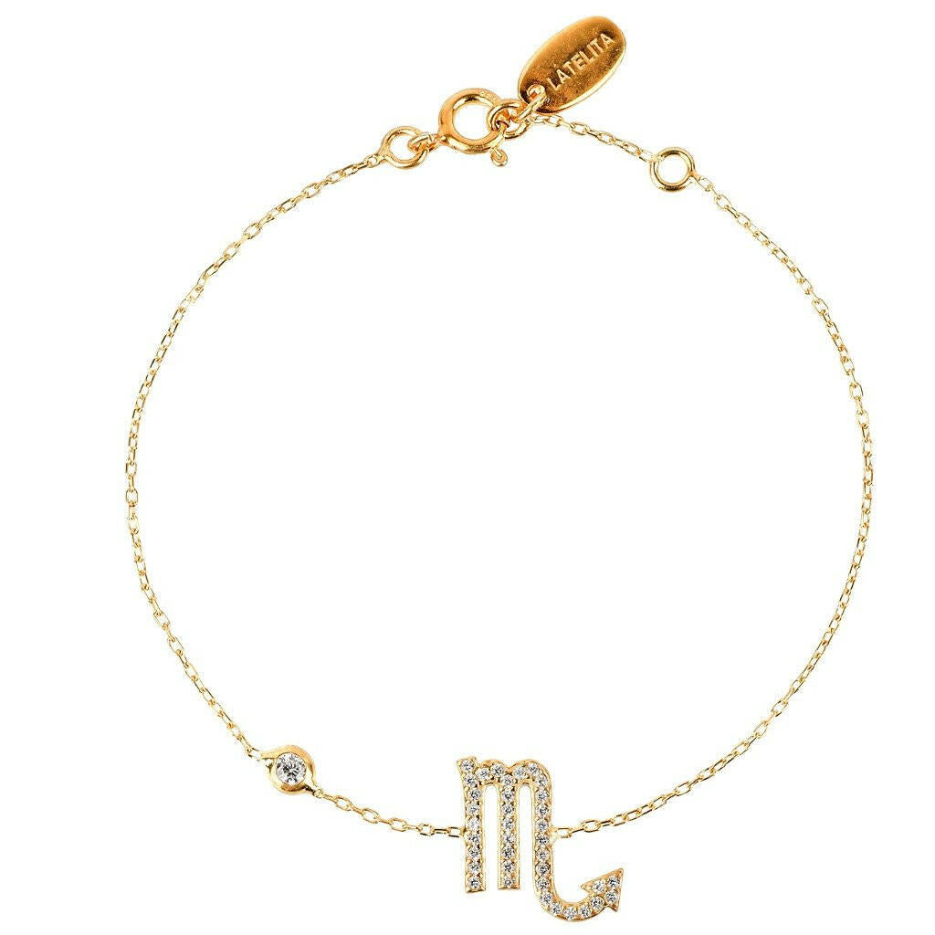 Zodiac Horoscope Star Sign Bracelet Scorpio.