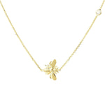 Queen Bee Necklace Gold.