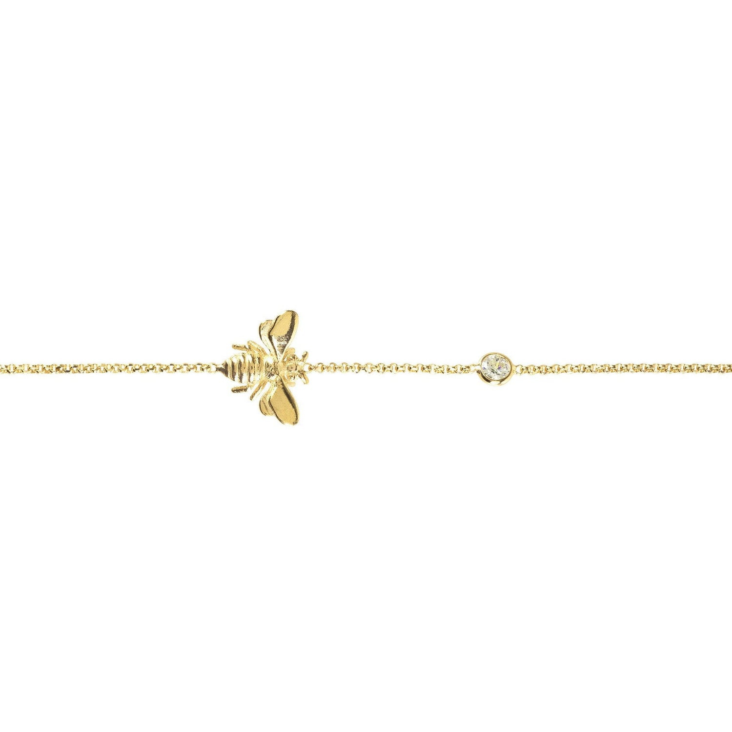 Queen Bee Bracelet Gold.