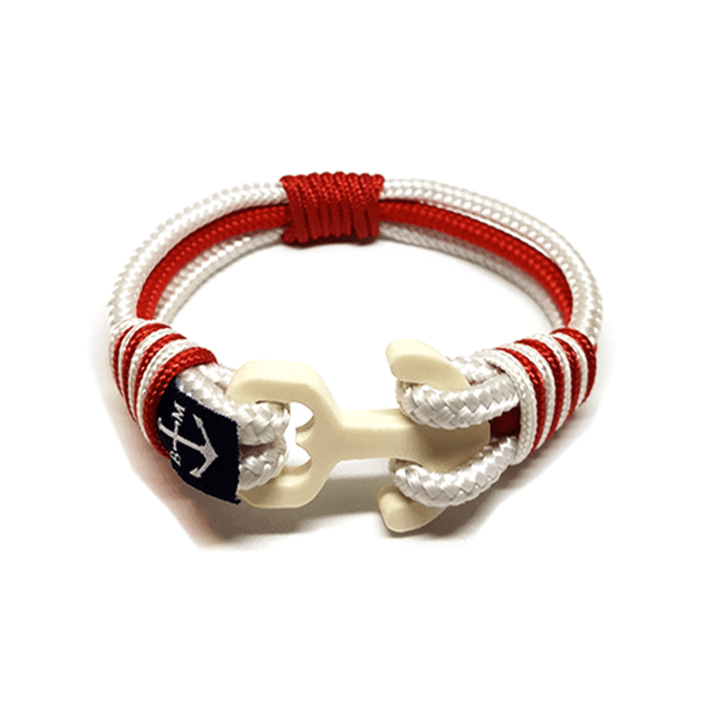 London Holz Anker Nautisches Armband