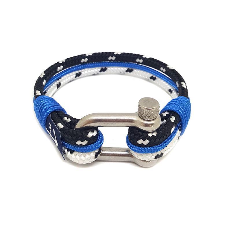 Pulsera náutica con gancho de marinero