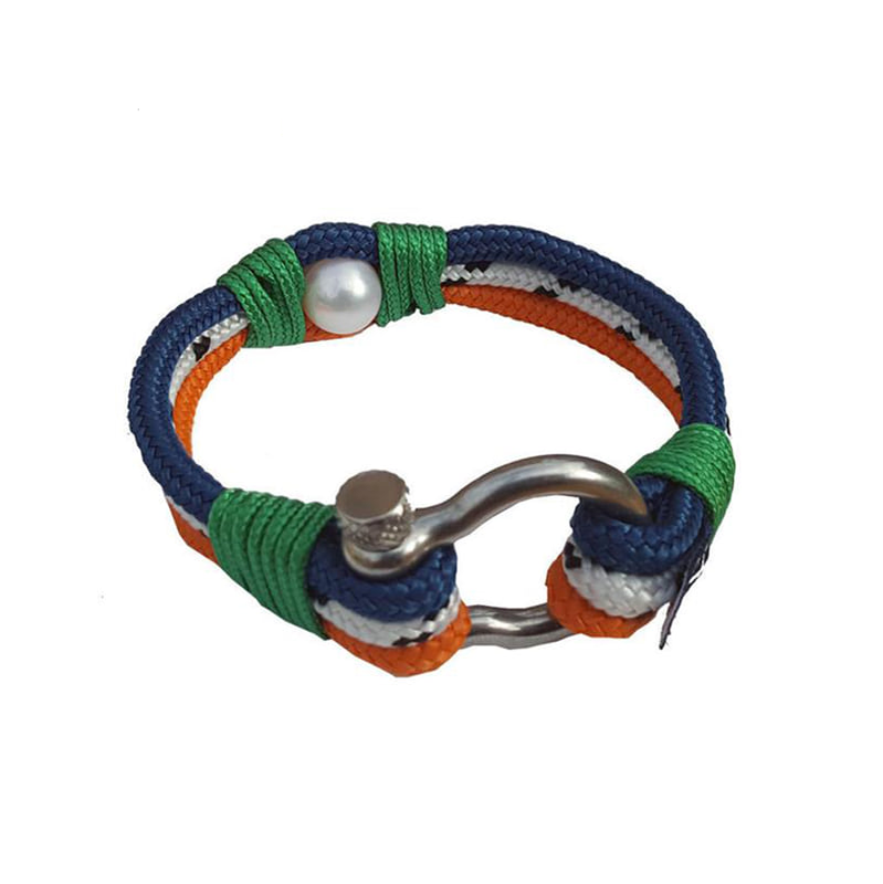 Pulsera náutica de perlas de los mares del Sur