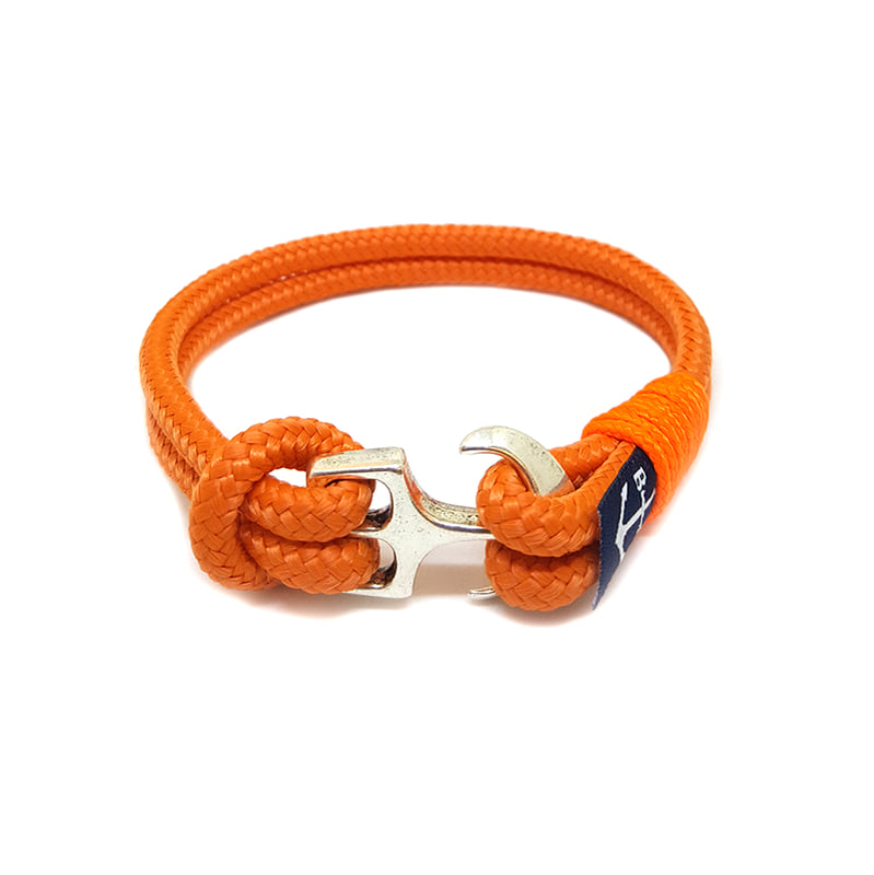 Pulsera náutica naranja marinera