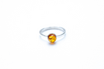 ESSENTIALS Mini Amber Stacking Ring - Selectique 