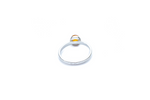 ESSENTIALS Mini Amber Stacking Ring - Selectique 