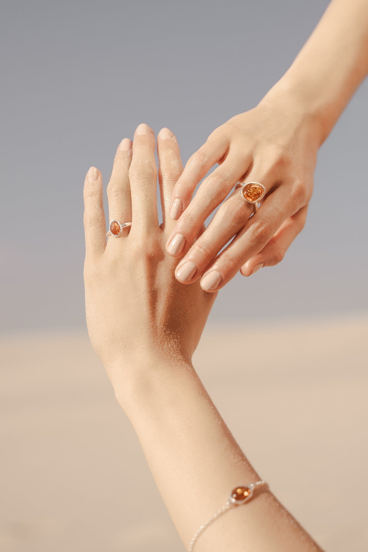 Amber ELEMENT Stacking Ring