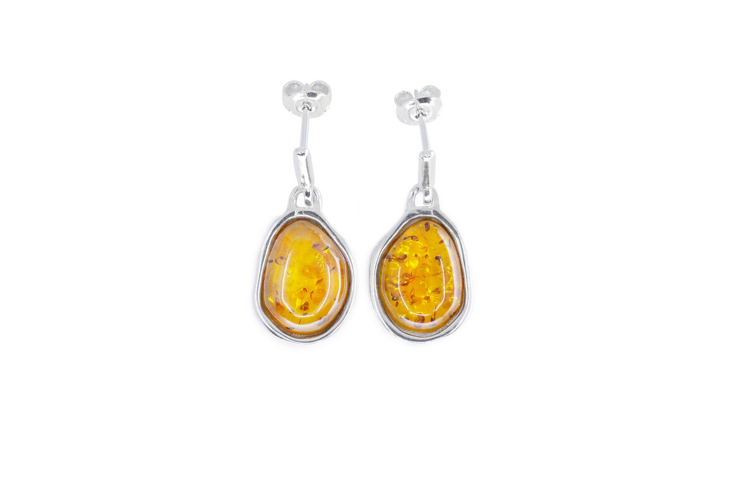 Amber ELEMENTS Drop Earrings