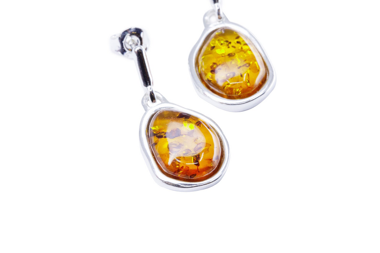 Amber ELEMENTS Drop Earrings