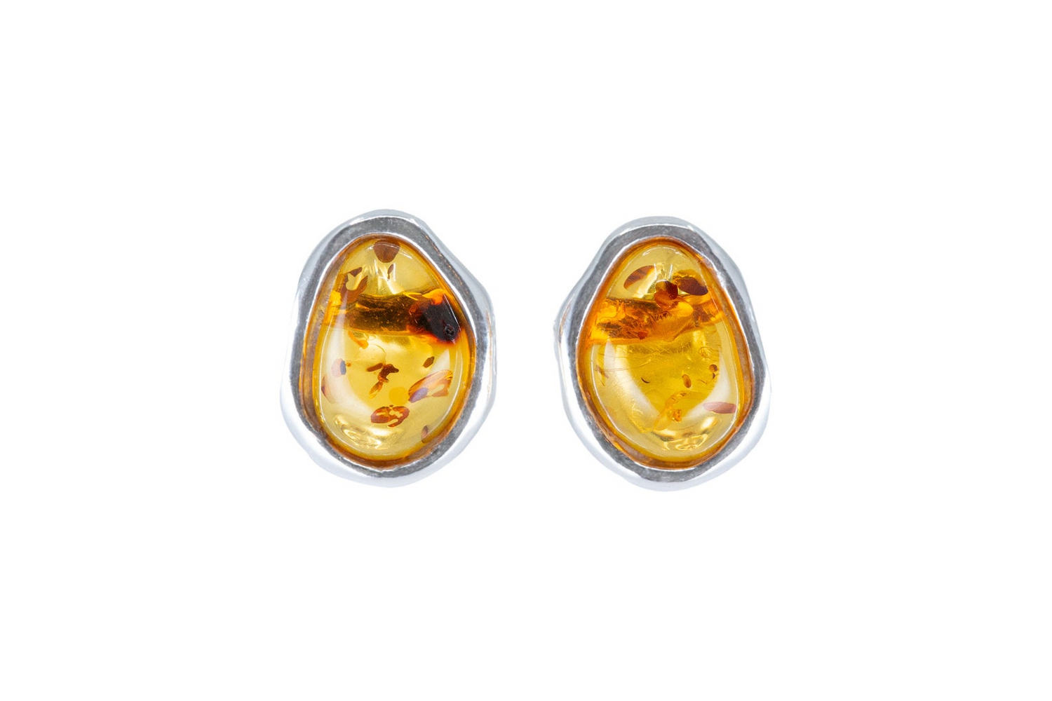 Amber ELEMENTS Stud Earrings