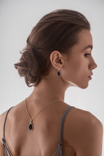 Cherry Amber ELEMENT Pendant Necklace - Selectique 