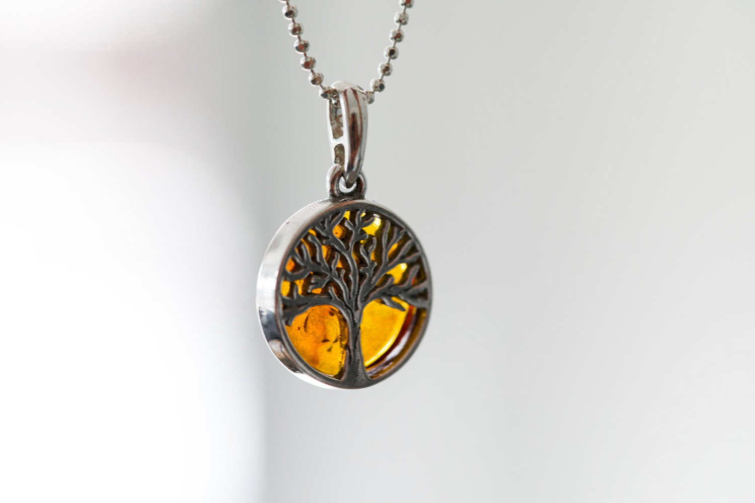 Large Gold Plated Tree of Life Pendant