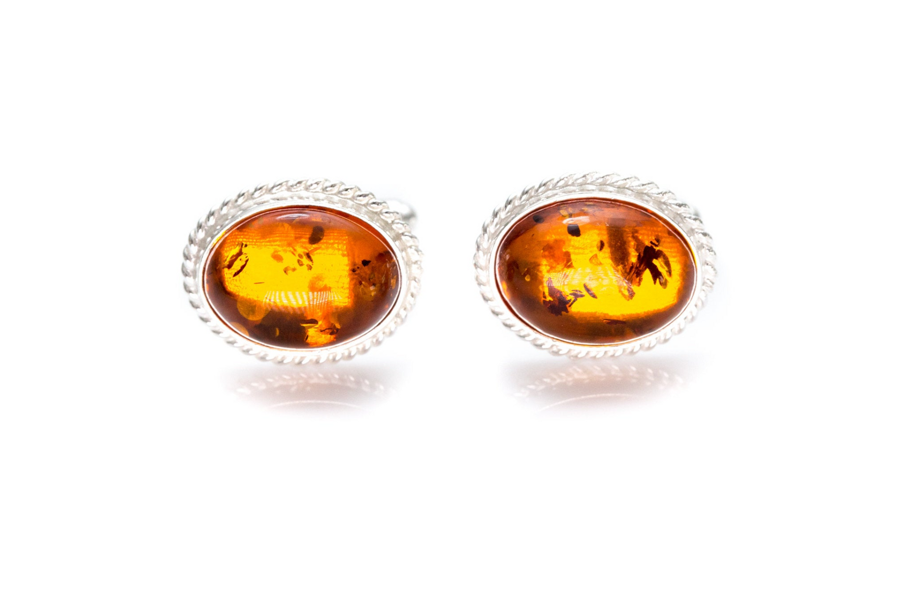 Quintessence Statement Amber Cufflinks - Selectique 
