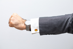 Quintessence Statement Amber Cufflinks - Selectique 