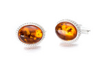 Quintessence Statement Amber Cufflinks - Selectique 
