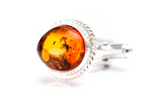 Quintessence Statement Amber Cufflinks - Selectique 