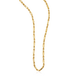 14k Yellow Gold Figaro Chain Necklace - Selectique 