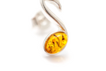 Amber Music Note Stud Earrings - Selectique 