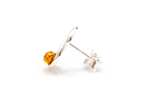 Amber Music Note Stud Earrings - Selectique 