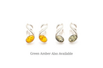 Amber Music Note Stud Earrings - Selectique 
