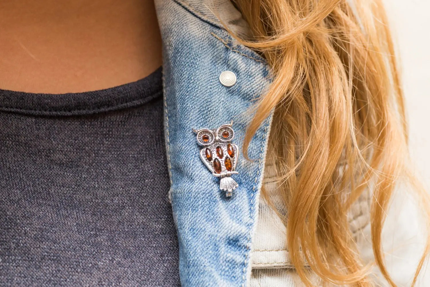 Wise Owl Brooch