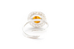 Amber Spiral Ring - Selectique 