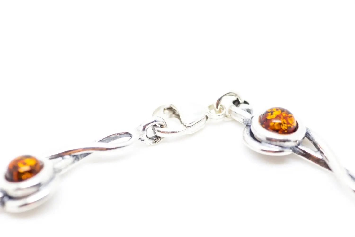 Treble Clef Amber Bracelet